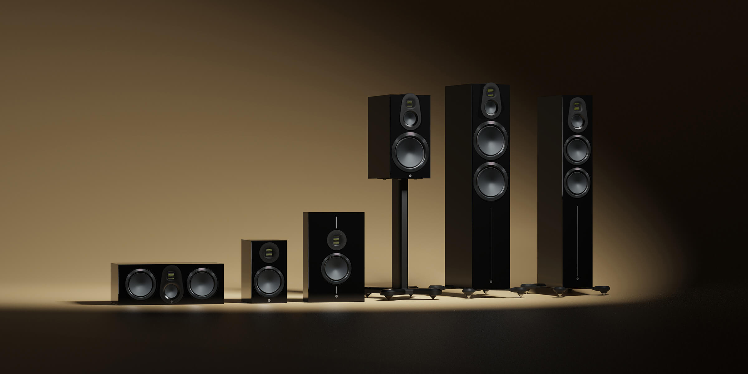 monitor audio gold serie 6G - the family