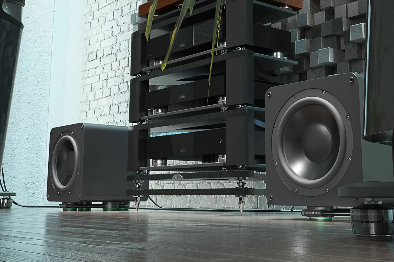 IsoAcoustics Aperta Sub Lifestyle