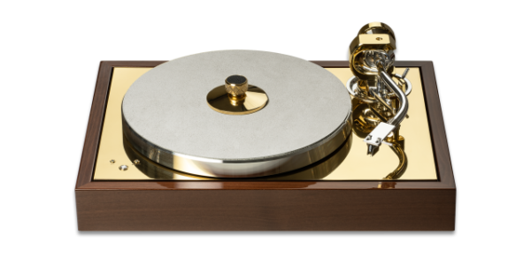 Pro-Ject The Classic Reference in Acacia/Brass Ausführung